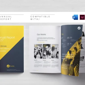 فایل لایه باز گزارش سالانه