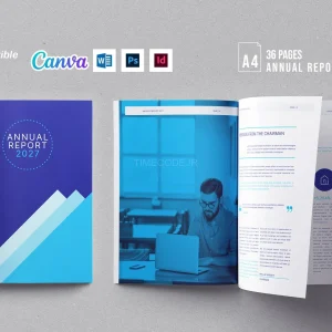 فایل لایه باز گزارش عملکرد سالانه